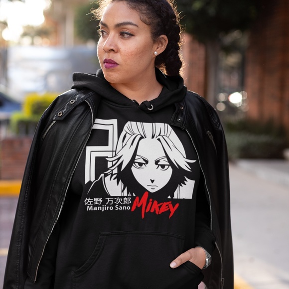 MIKEY MAJIRO SANO:: UNISEX CUSTOM HOODIE - Picture 1 of 3